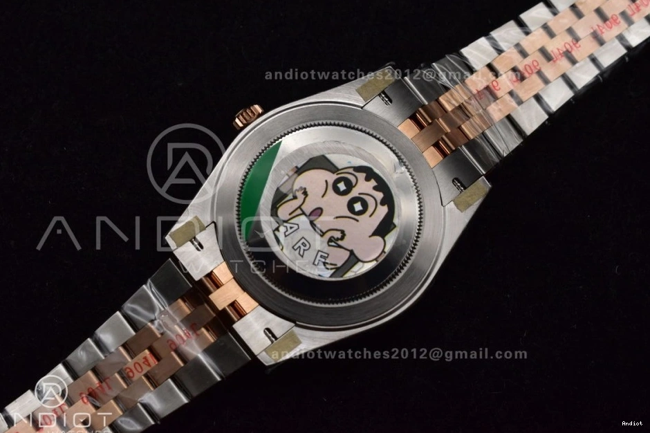 RG 41 Dial Bracelet 126333 Steel Gray SS Roman RG 1:1 Edition 904L SH3235 (Gain Weight) Green DateJust Jubilee SS Best on ARF 0414